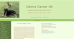 Desktop Screenshot of caninecanceruk.org